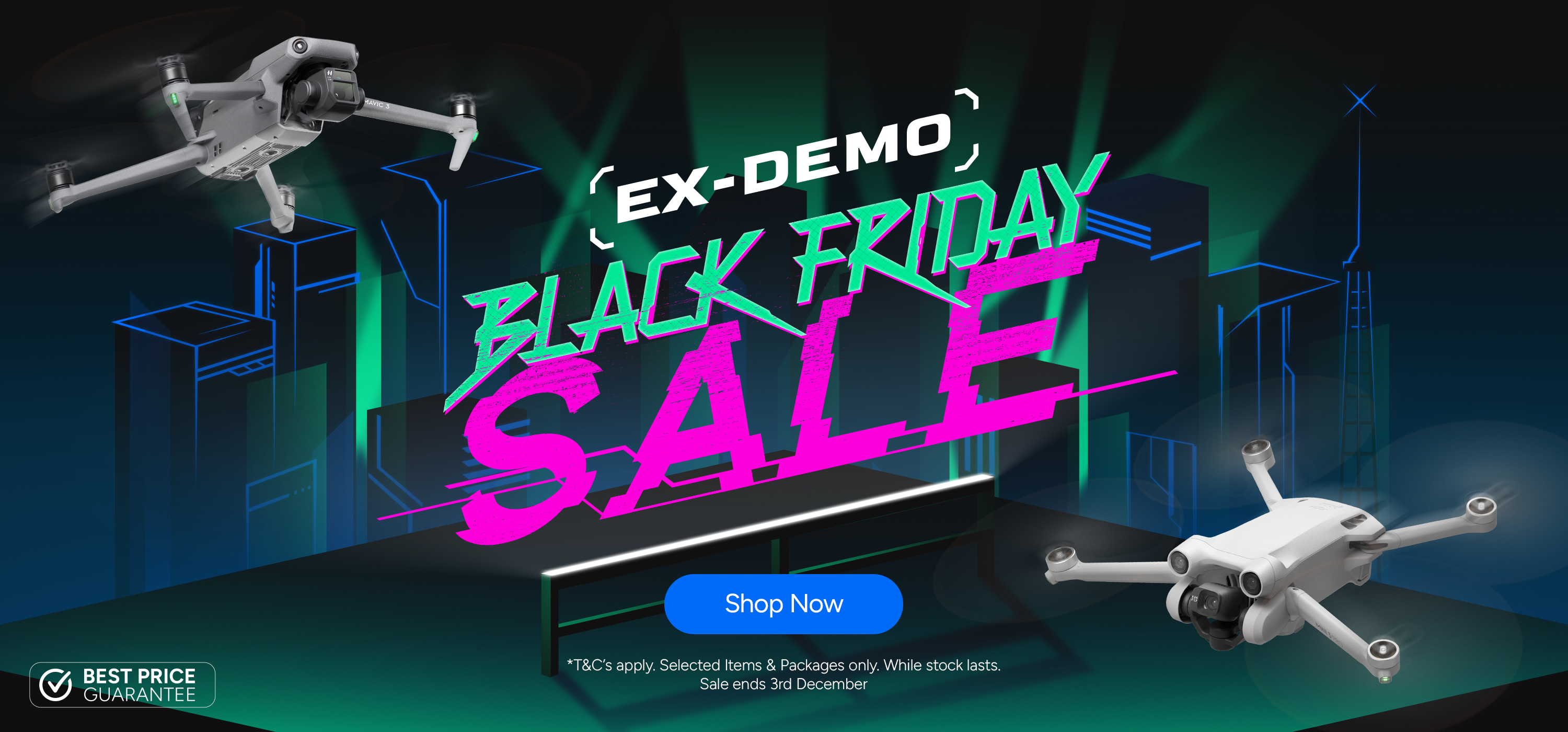 Black Friday Ex-Demo Sale On Now!